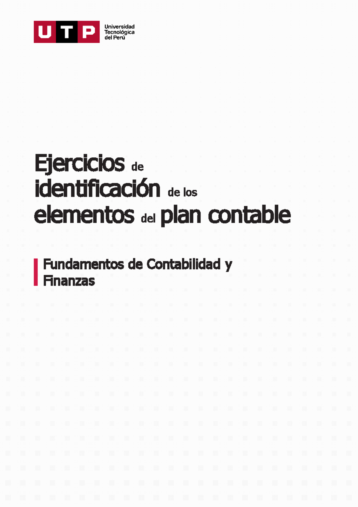 Semana 5 De Contabilidad Que Esta 20 - Ejercicios De Identificación De ...