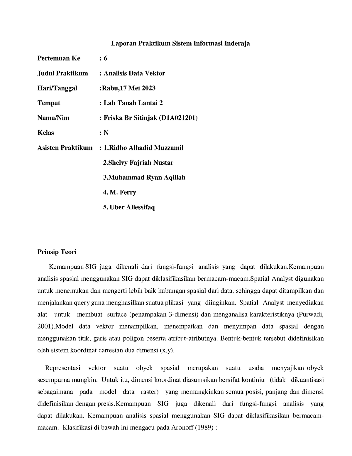 Model Data Vektor Titik Laporan Praktikum Sistem Informasi Geografis Hot Sex Picture 8414