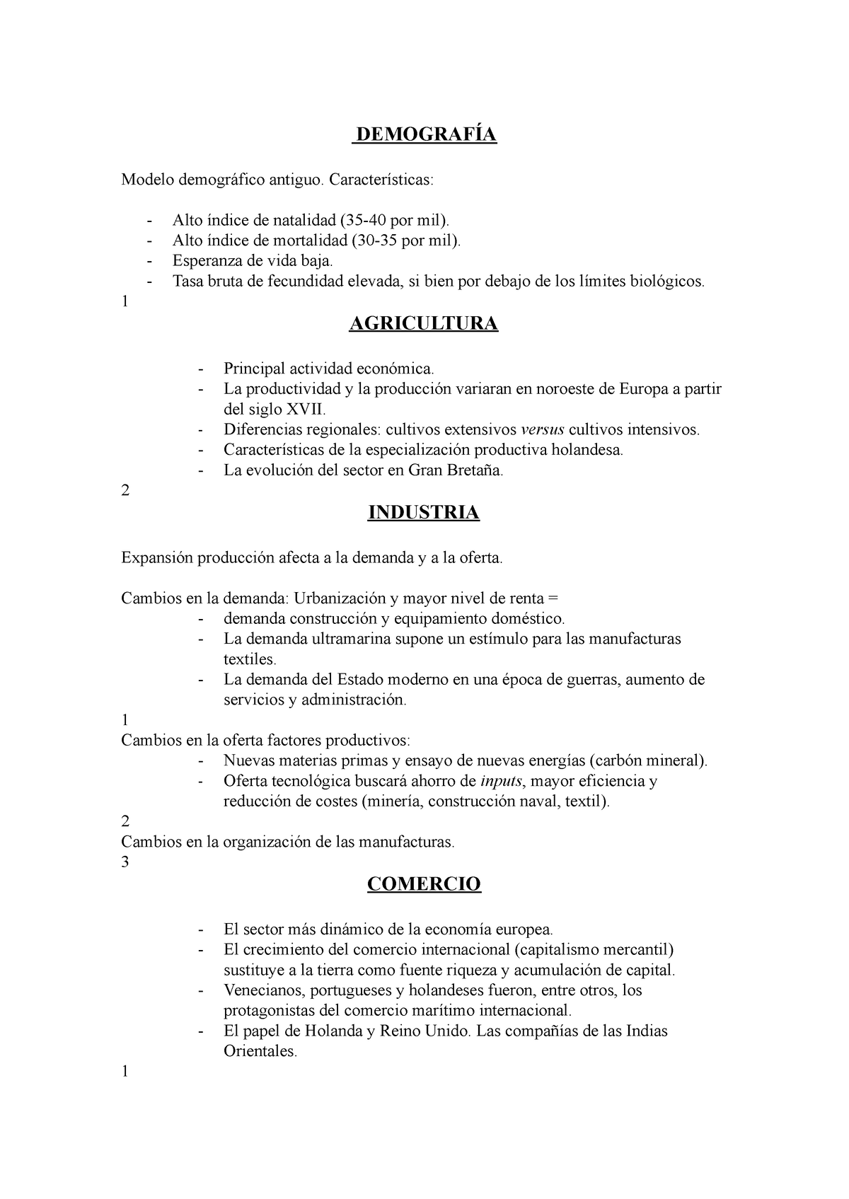 Esquema Antiguo Régimen DemografÍa Modelo Demográfico Antiguo Características Alto índice De