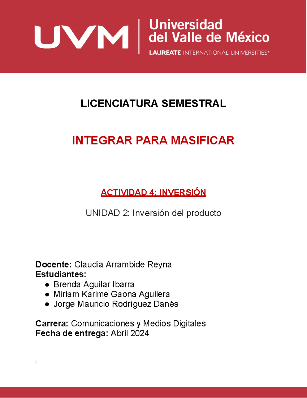 A4 MKGA - ... - LICENCIATURA SEMESTRAL INTEGRAR PARA MASIFICAR ...