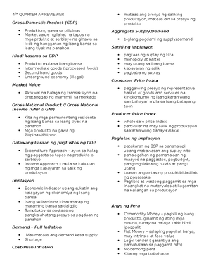 RPH - Module 2 - History - MODULE 2 Performance Task A. Column A’s are ...