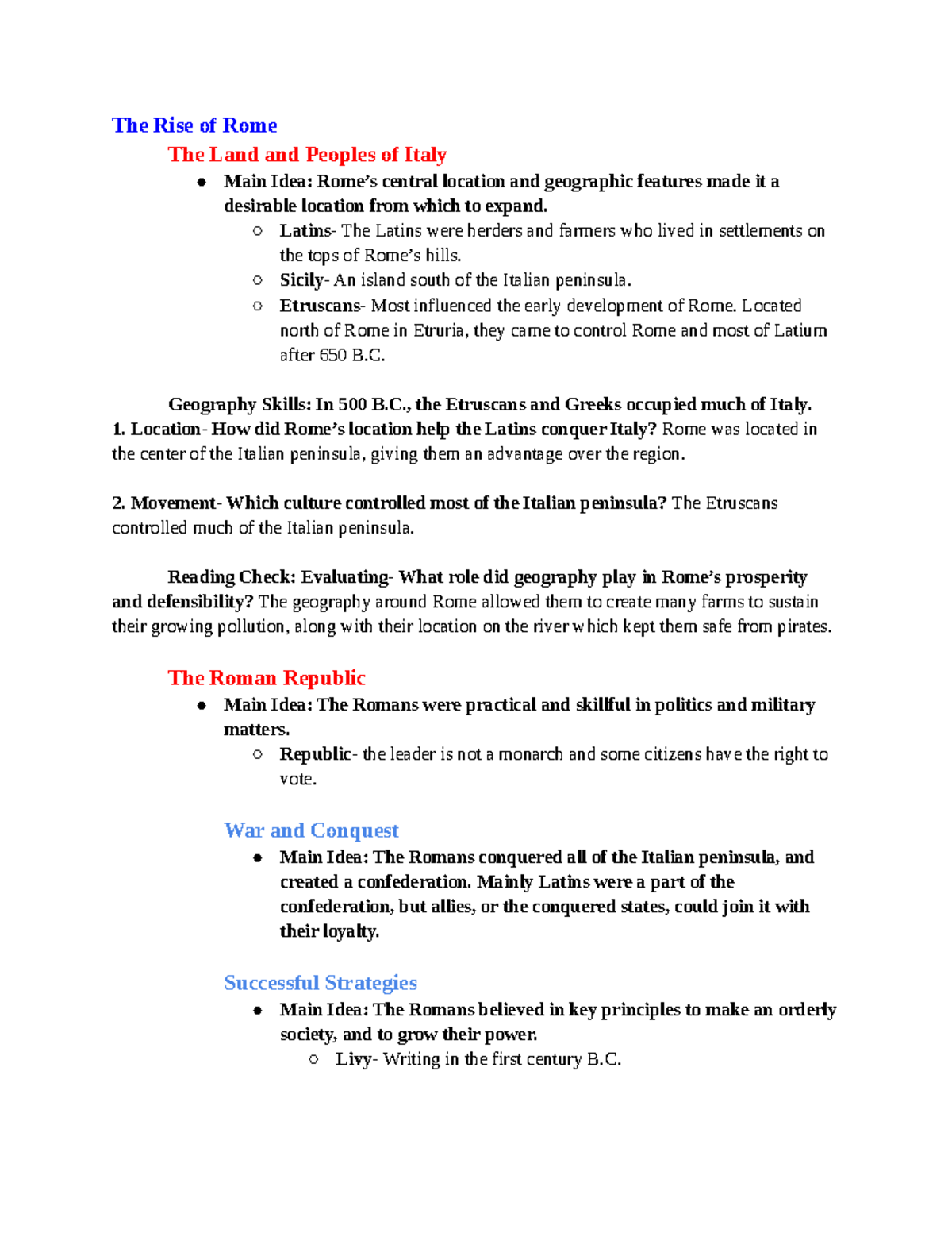 - Outline Chapter 5 Section 1 Pages 146 - 151 - Google Docs - The Rise ...