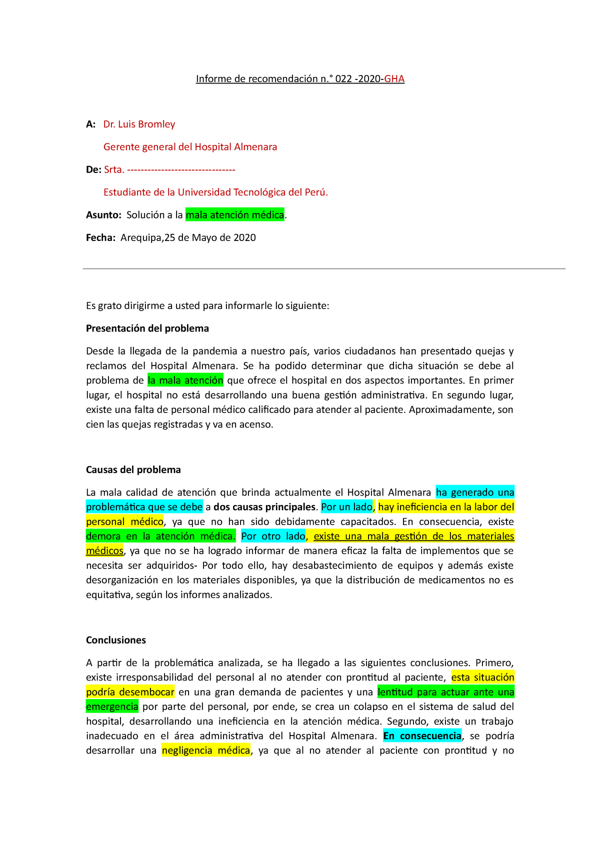 Ejemplo De Carta De Recomendacion Laboral Pdf Modelo 2283