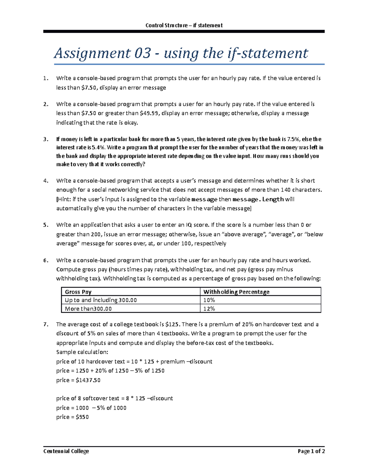 assignment in if statement