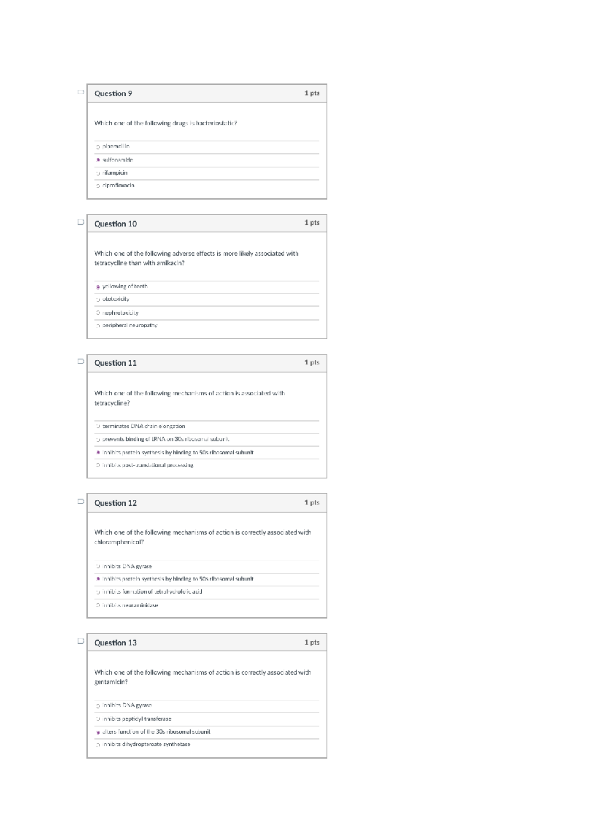 Pharmacology 2 Exam Questions - 091709 - Studocu