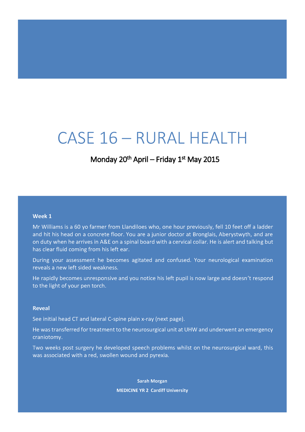 case study rural healthcare