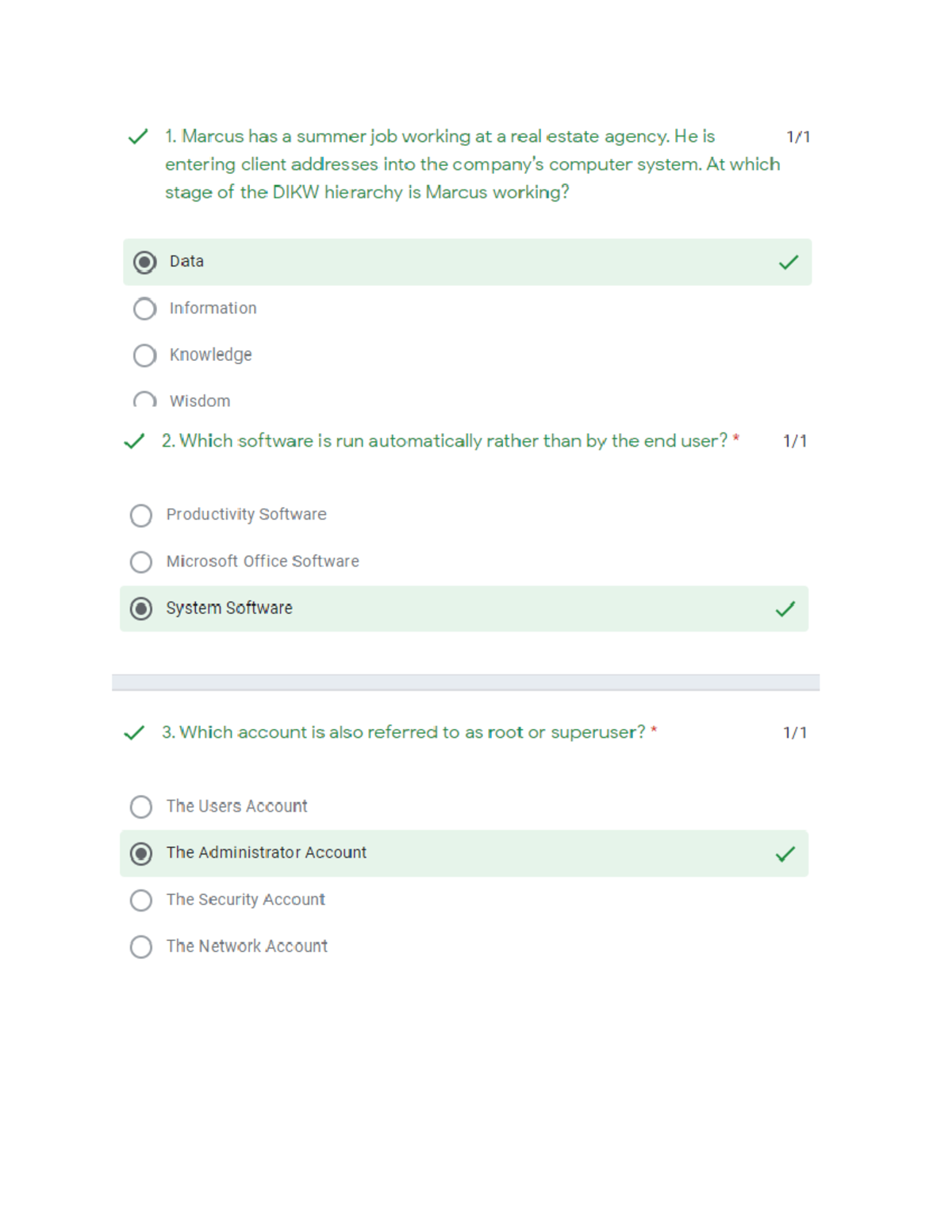 C182 Practice Exam A Correct Answers - C182 - Studocu