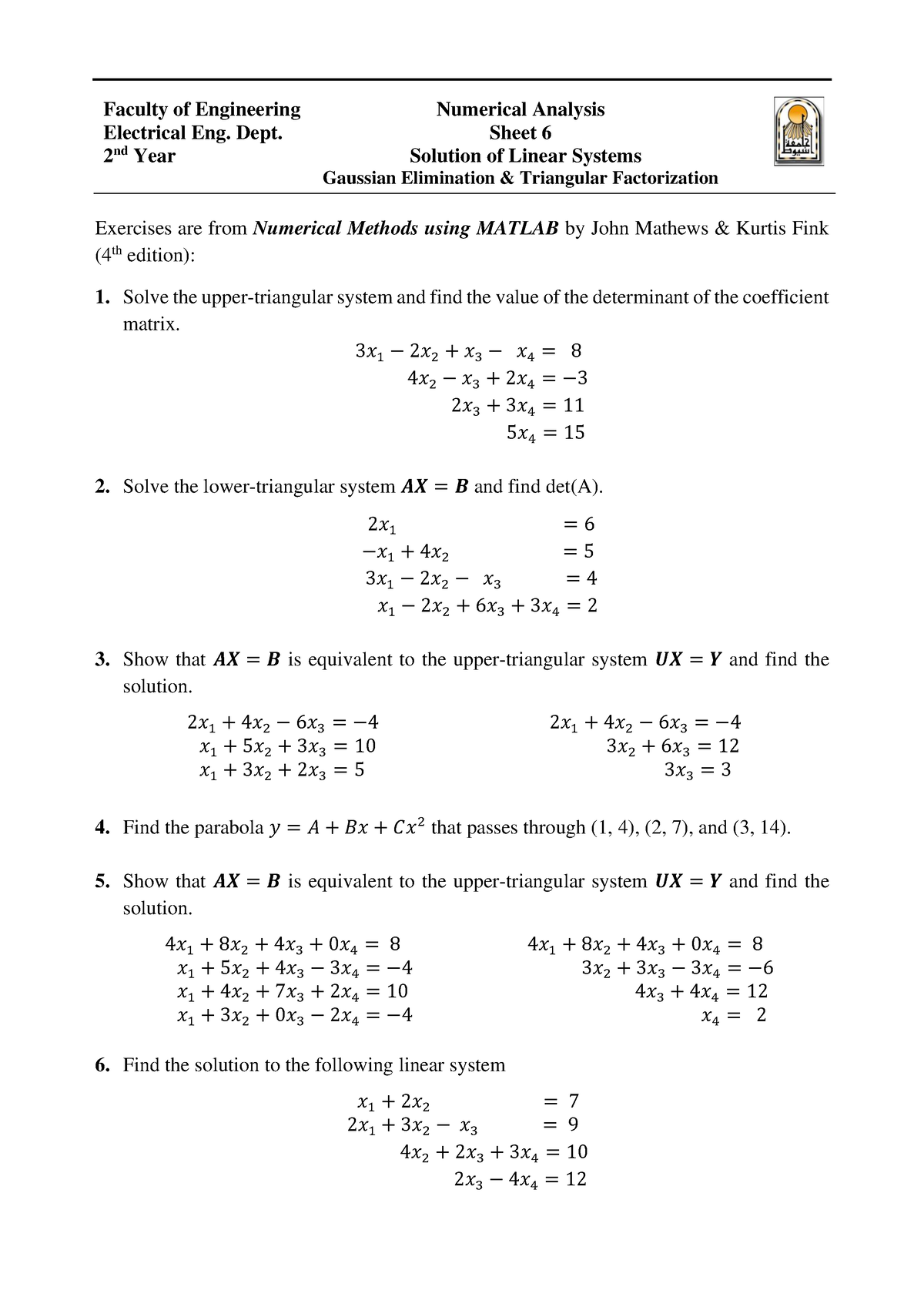 sheet-6-problems-on-numerical-analysis-exercises-are-from-numerical