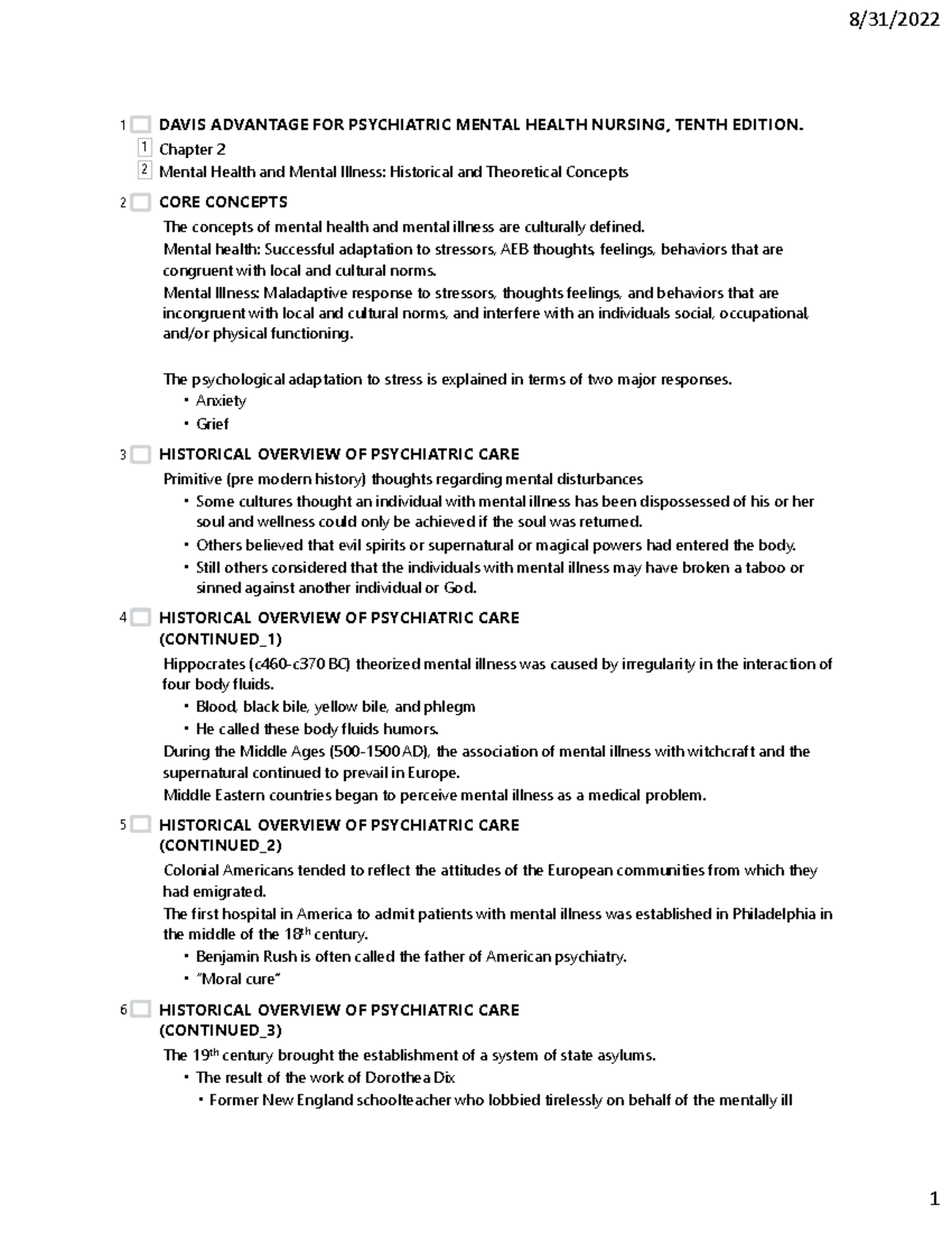 chapter-2-outline-noes-davis-advantage-for-psychiatric-mental