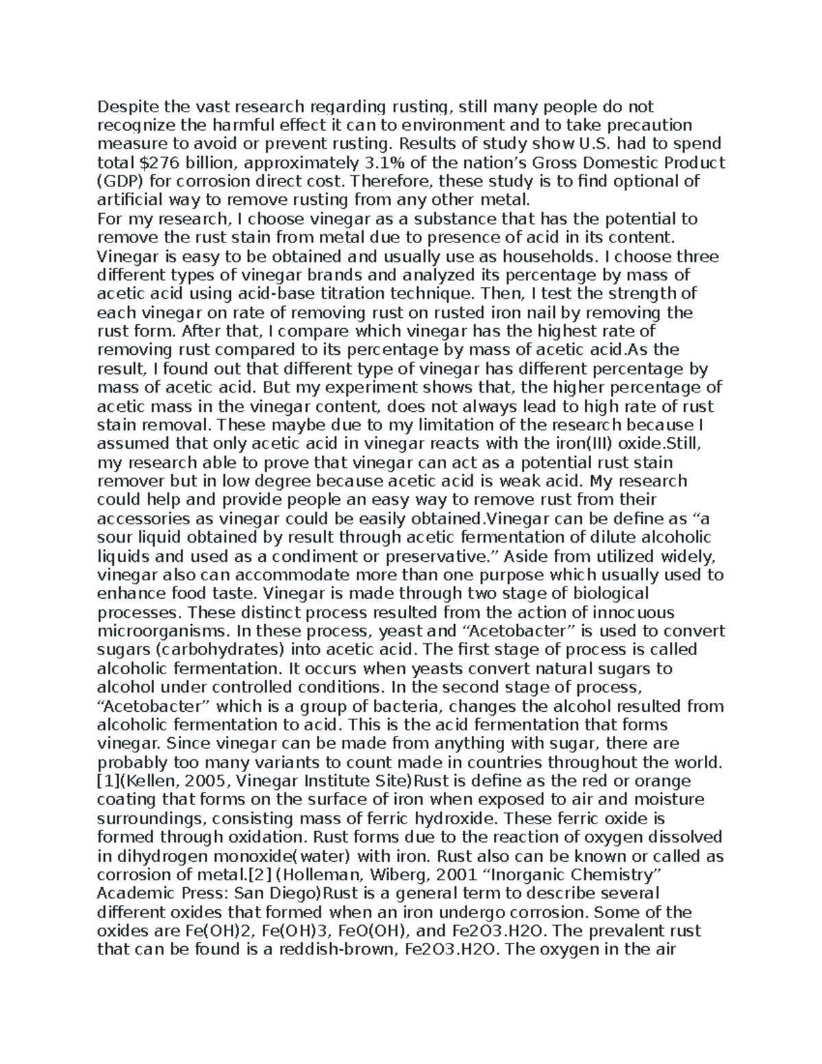 2021 - notes written for bio - Despite the vast research regarding ...