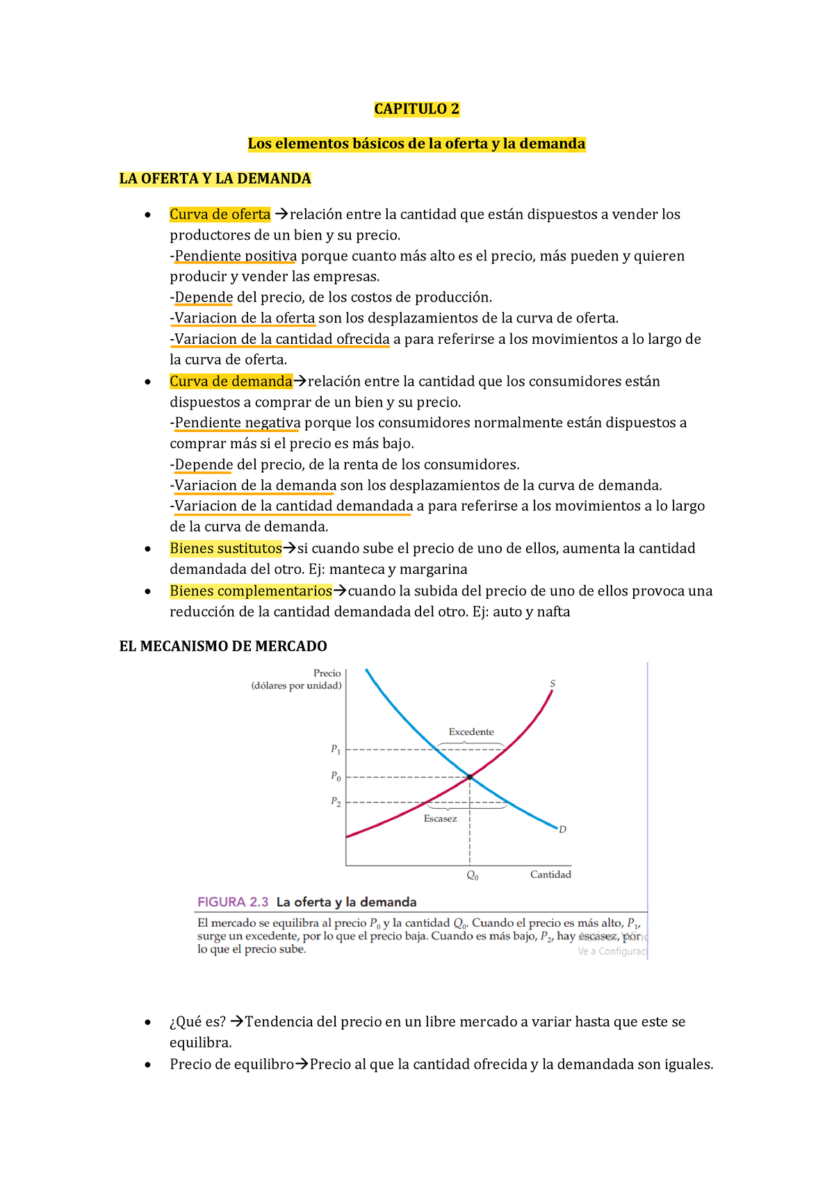 1 Parcial Resumen Eco De Emp - CAPITULO 2 Los Elementos B·sicos De La ...