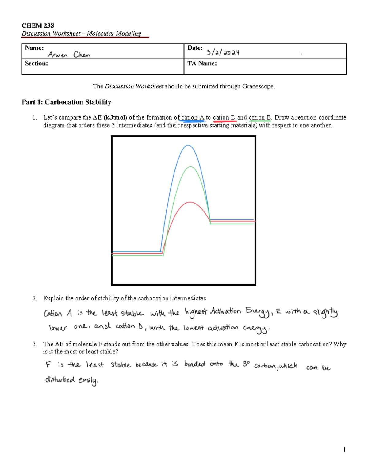 238-Molecular-Modeling-discussion+worksheet - Discussion Worksheet ...