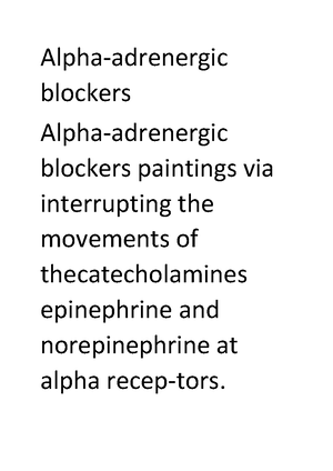 Pharmacology Autonomic nervous system drugs - Clinical Pharmacology ...