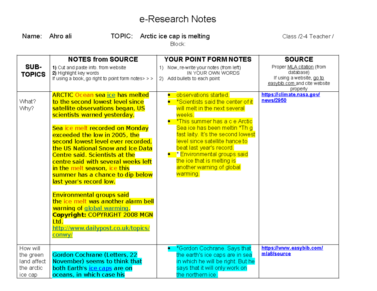 E research note chart - Copy copy copy copy copy - e-Research Notes ...
