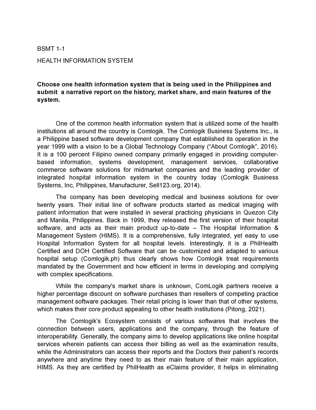 essay about medical technology in the philippines