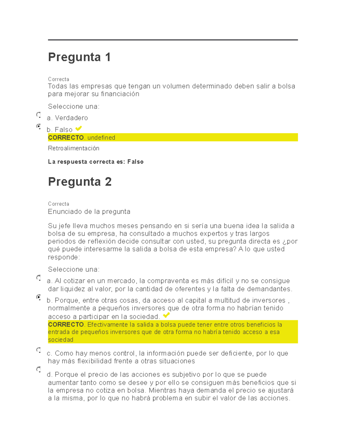 467326781 Examen Final Finanzas Corporativas Junio 2020 Ffo - Pregunta ...