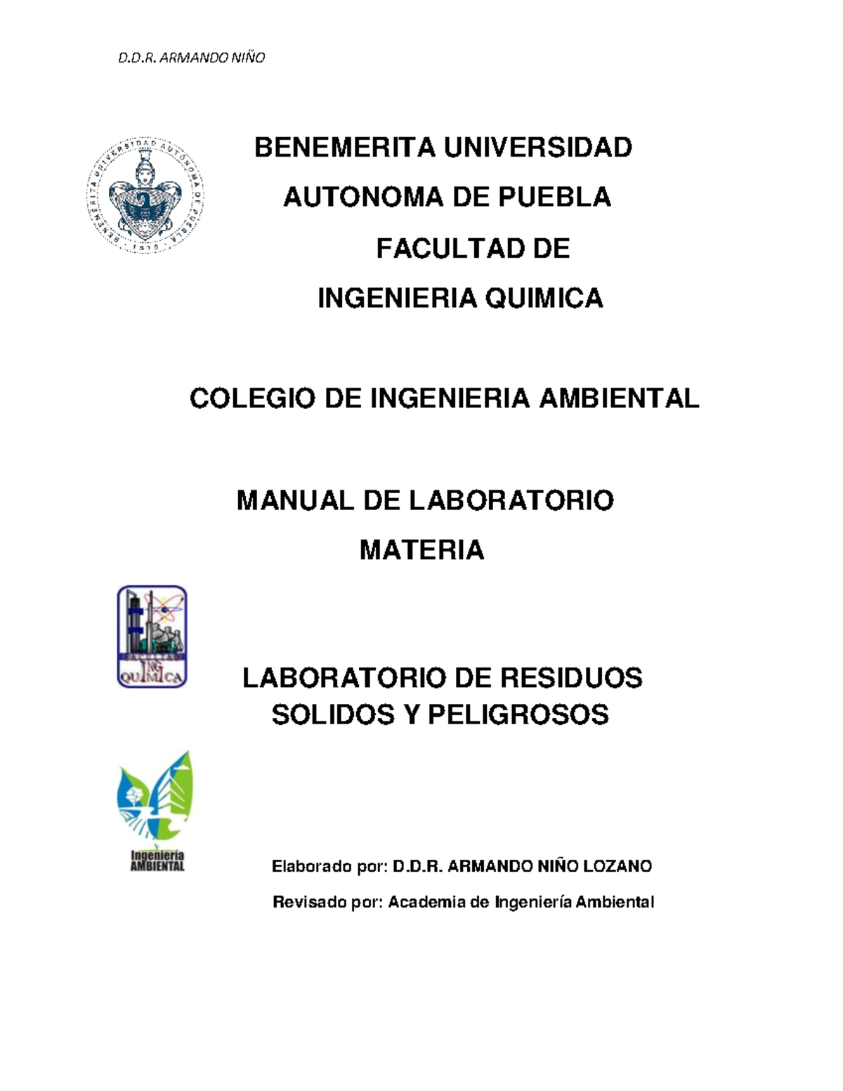 1.-Manual De Pr Ã¡cticas De Laboratorio RSy P 2021 - LozanoLOZANO ...