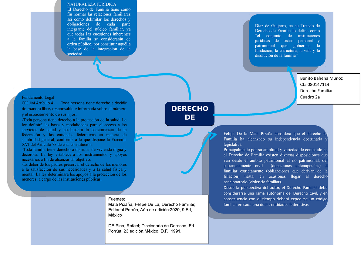 Arriba 80+ Imagen Mapa Mental Del Derecho Familiar - Abzlocal.mx