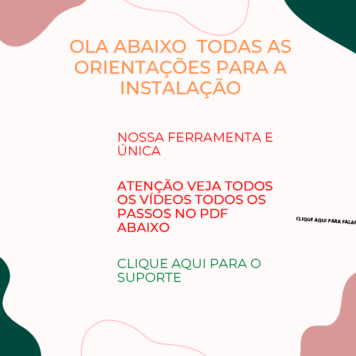 Manual+DE+ Instalar - Como fazer o tutorial - historia - NOSSA ...