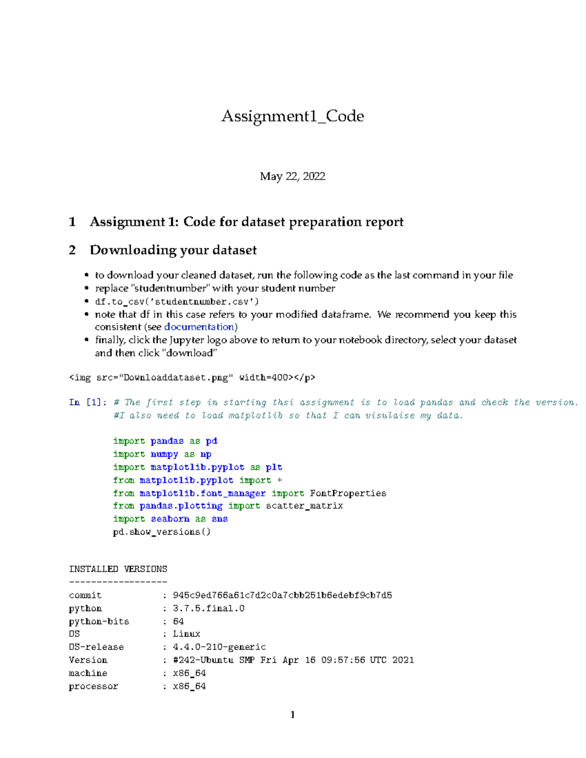 assignment no 1 code 437