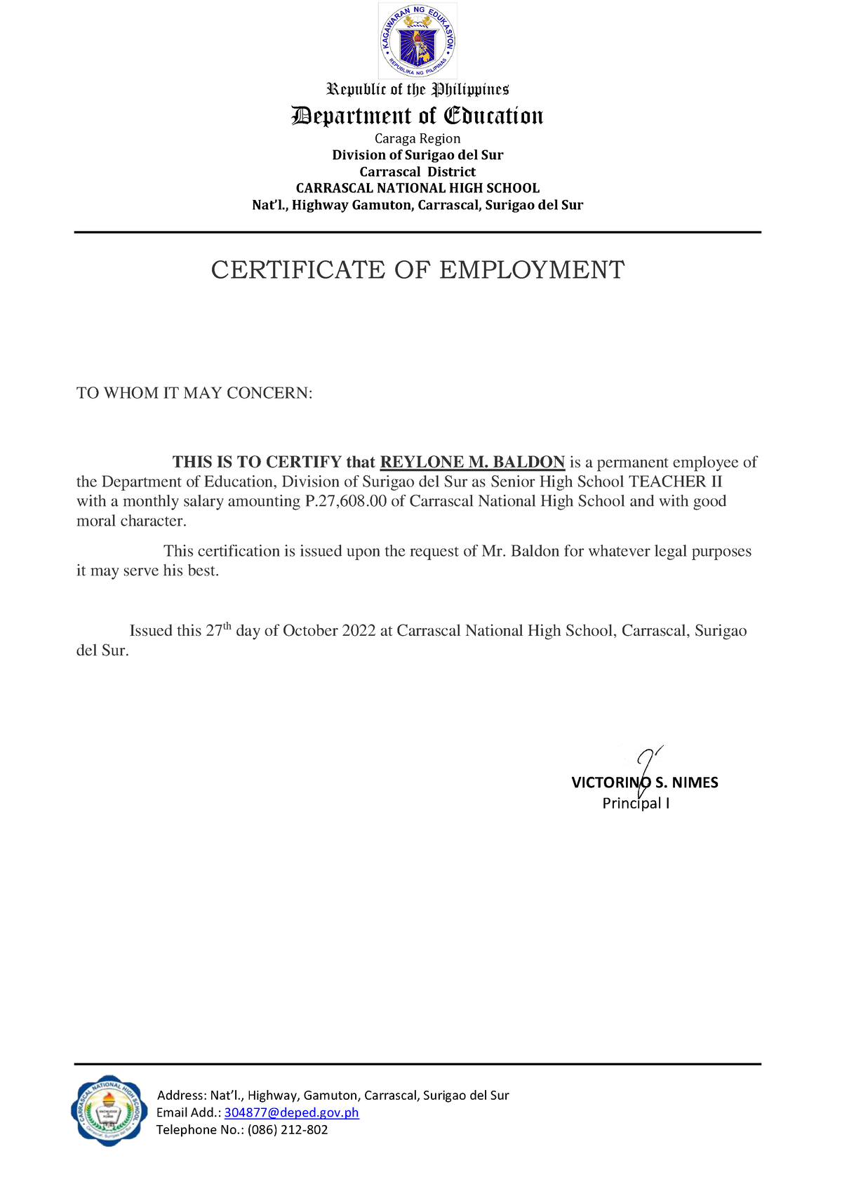 certificate-of-employment-and-compensation-republic-of-the