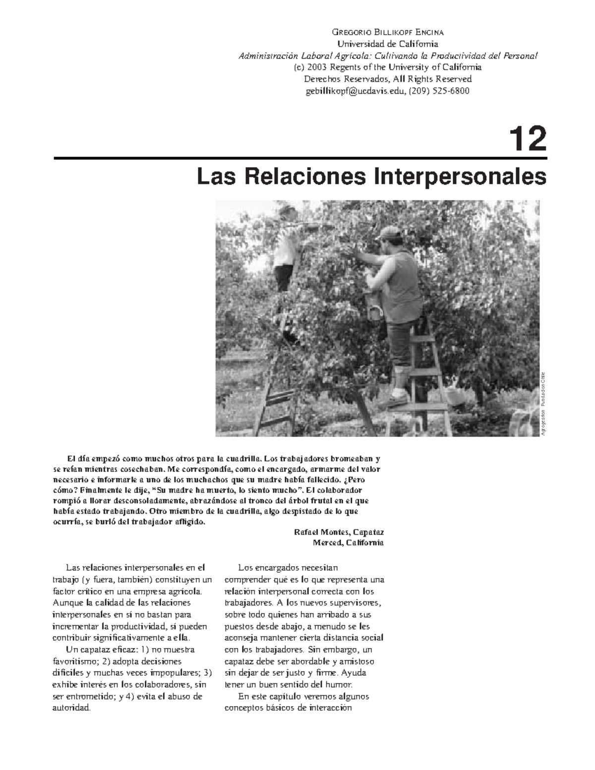LAS RELACIONES INTERPERSONALES EN EL AMBITO LABORAL - Las relaciones ...