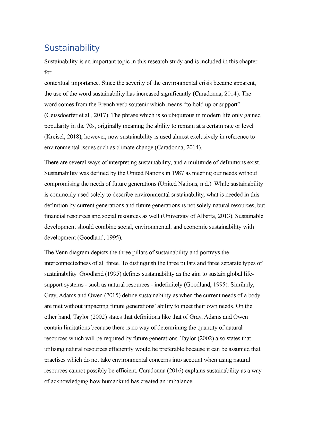 master thesis topics sustainability