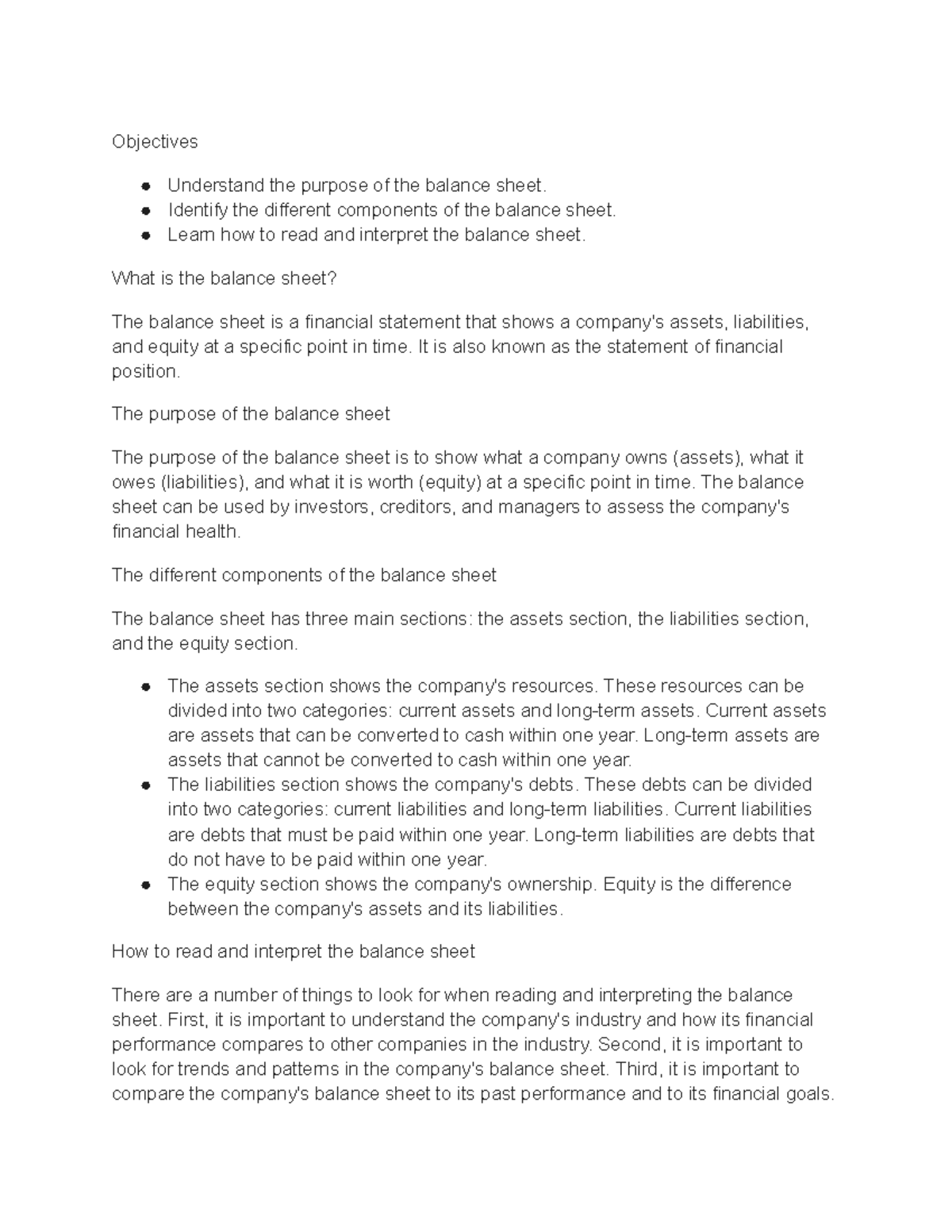 lecture-3-the-balance-sheet-objectives-understand-the-purpose-of-the