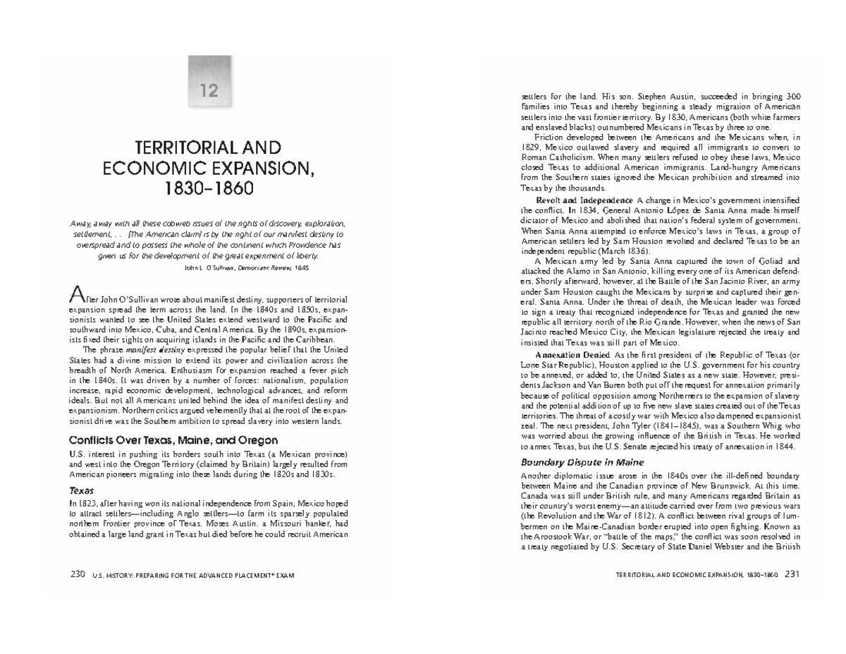 Amsco apush 12 pdf 12 settlers for the land his son stephen austin