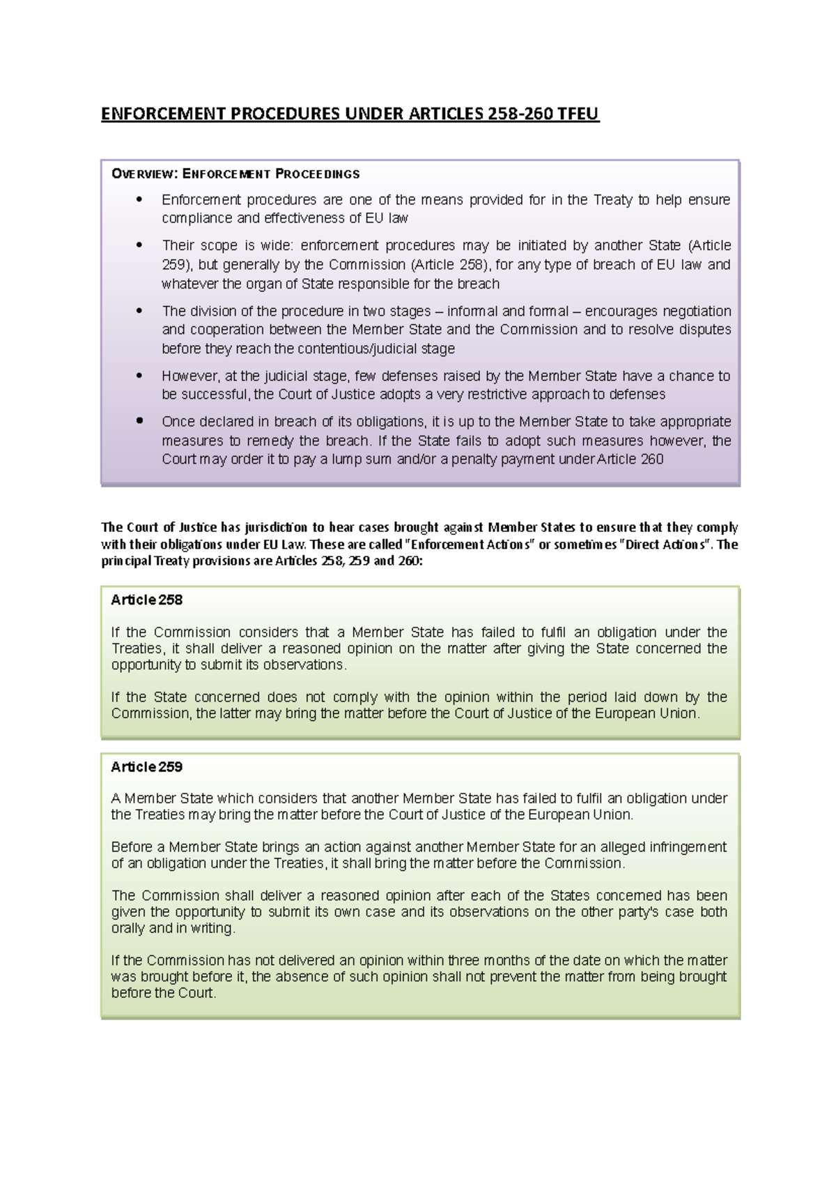 enforcement-procedures-arts-258-260-notes-enforcement-procedures