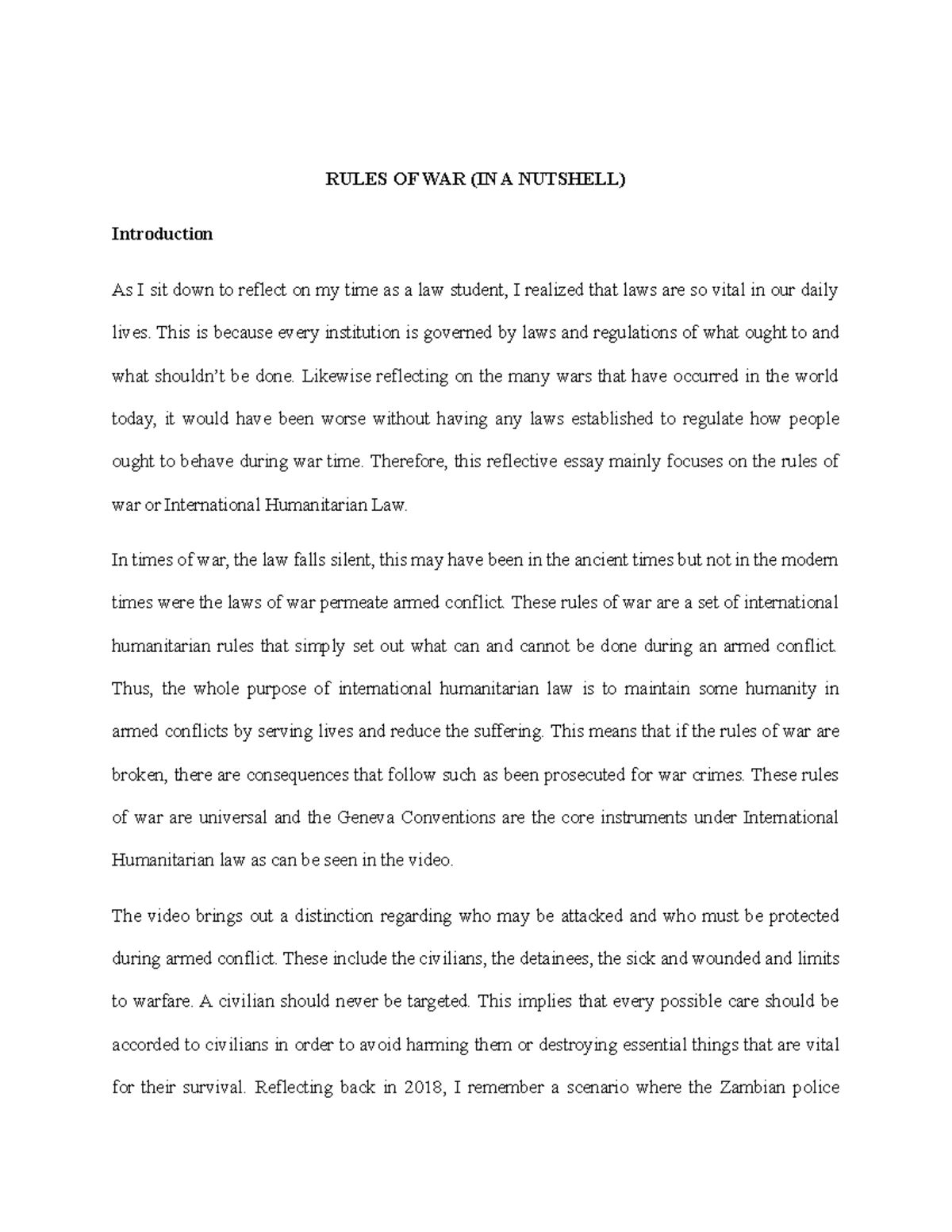 reflective-essay-2-rules-of-war-in-a-nutshell-introduction-as-i-sit