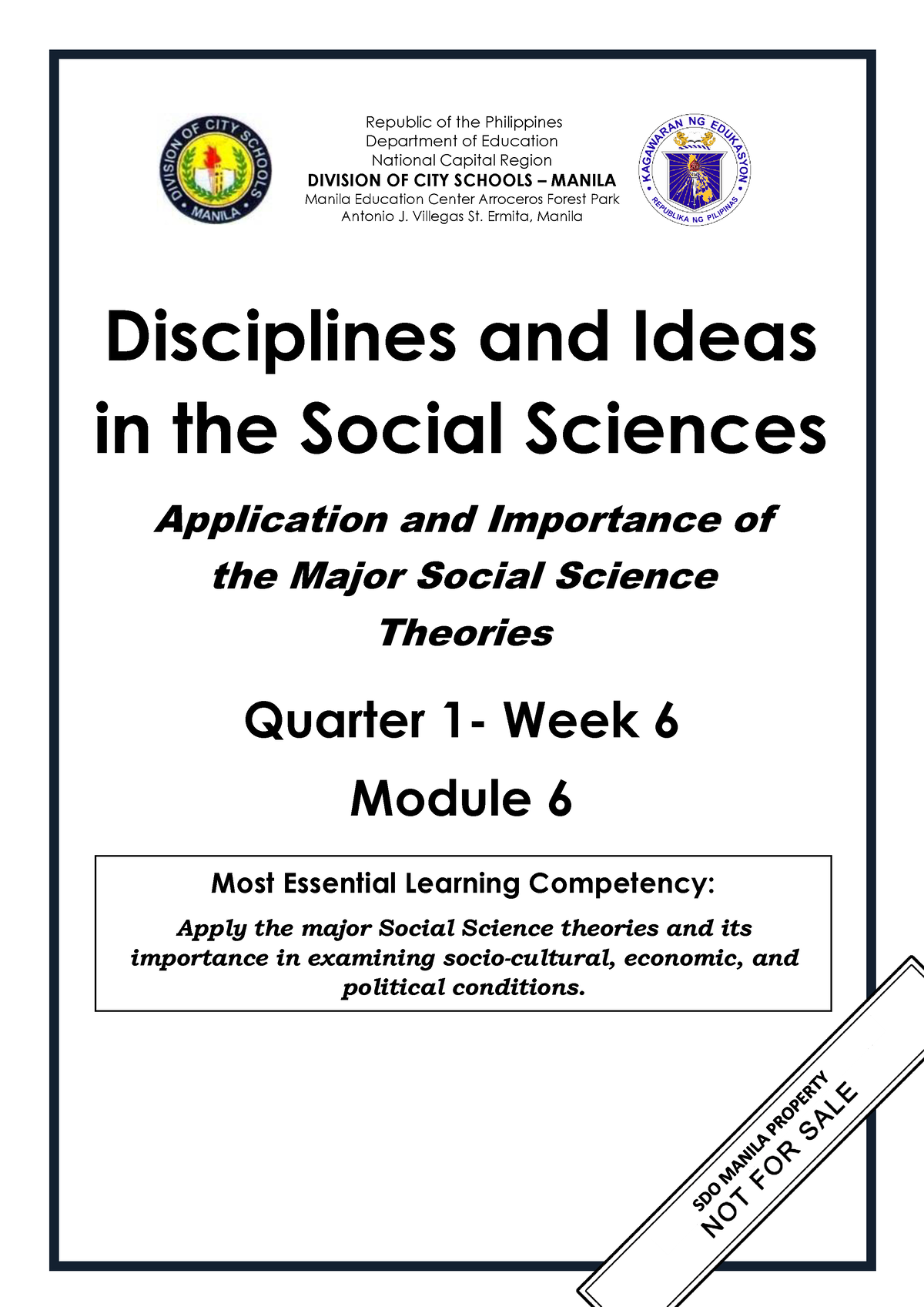 social-science-theories-disciplines-and-ideas-in-the-social-sciences