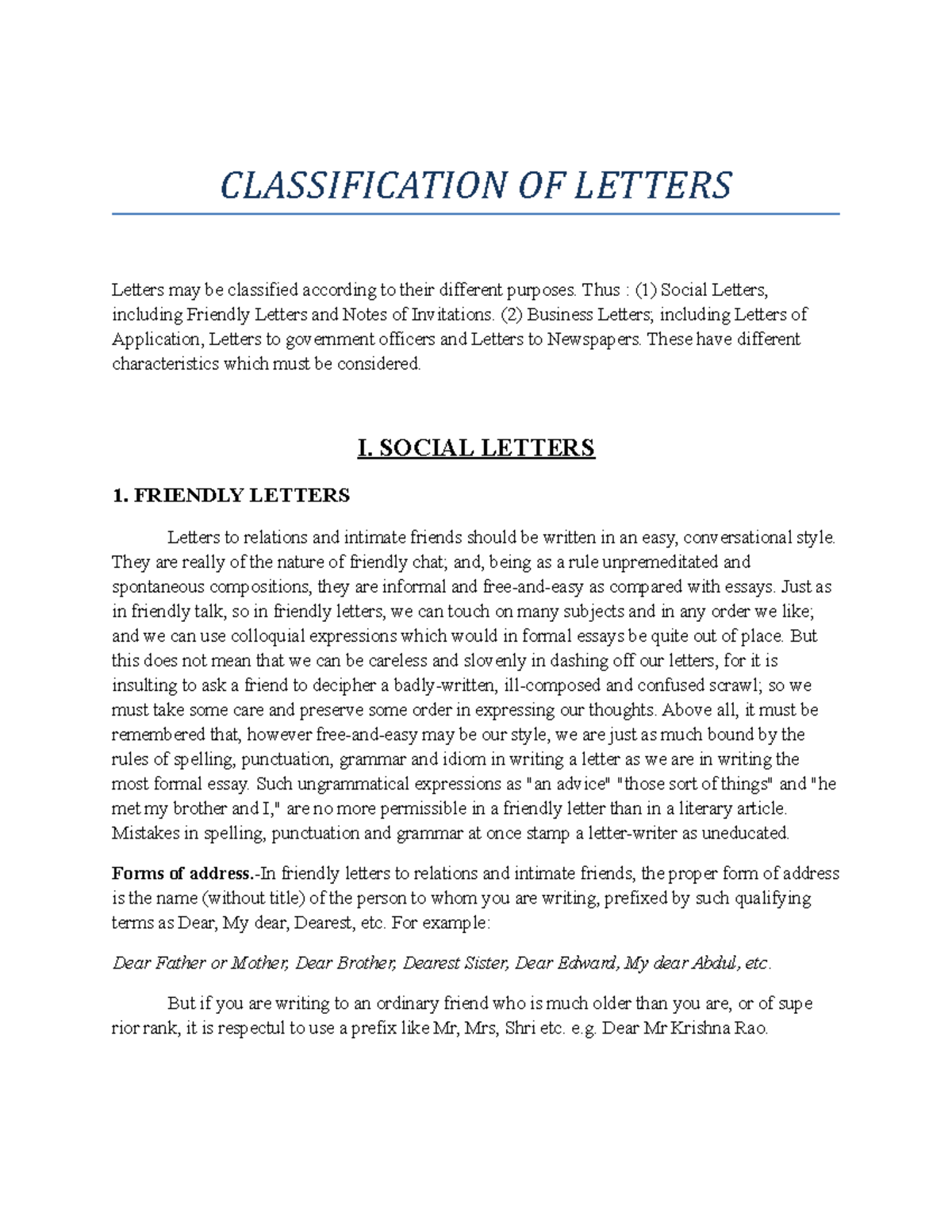 classification-of-letters-classification-of-letters-letters-may-be