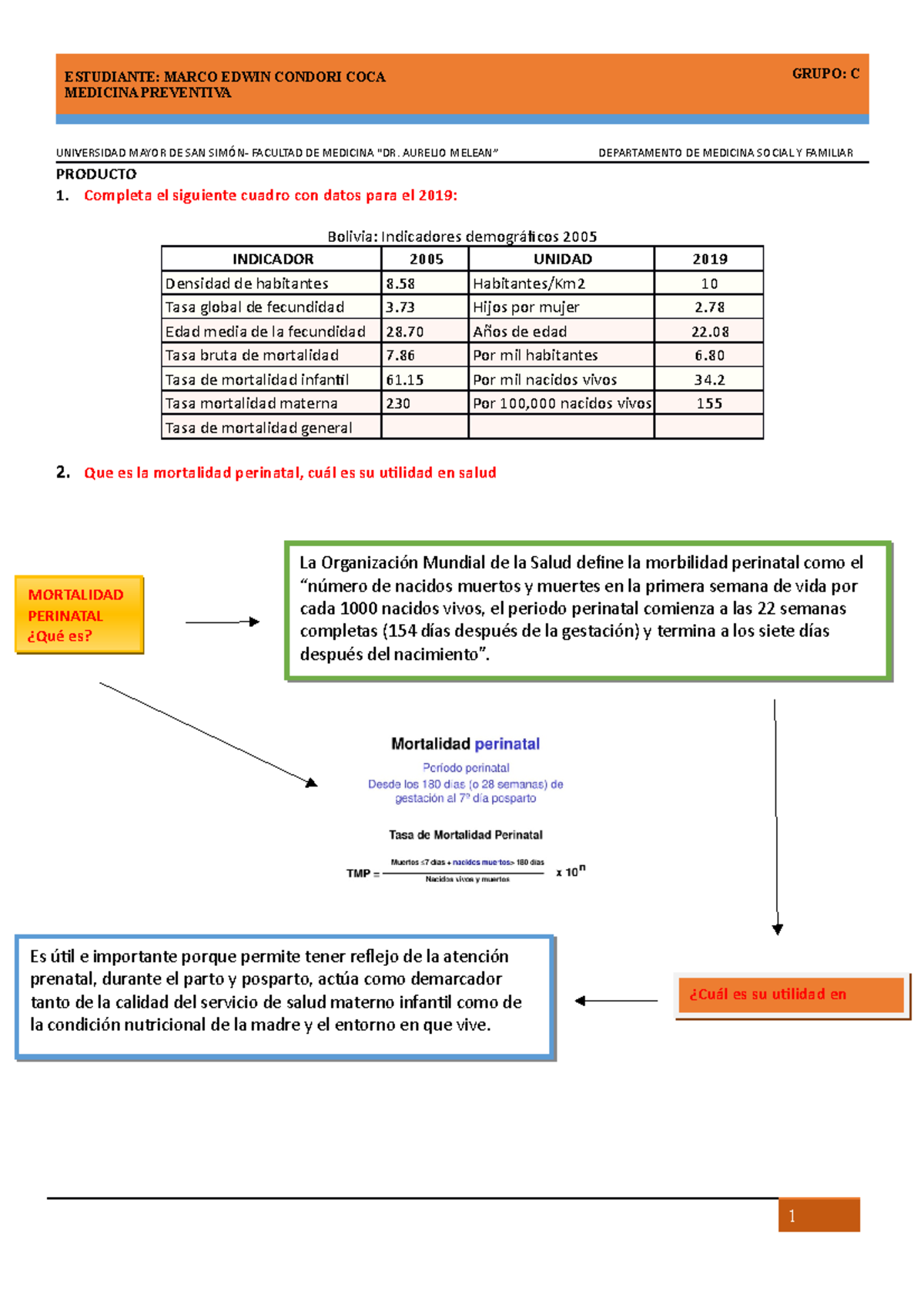 3r A Practica DE Medicina Preventiva - ESTUDIANTE: MARCO EDWIN CONDORI ...