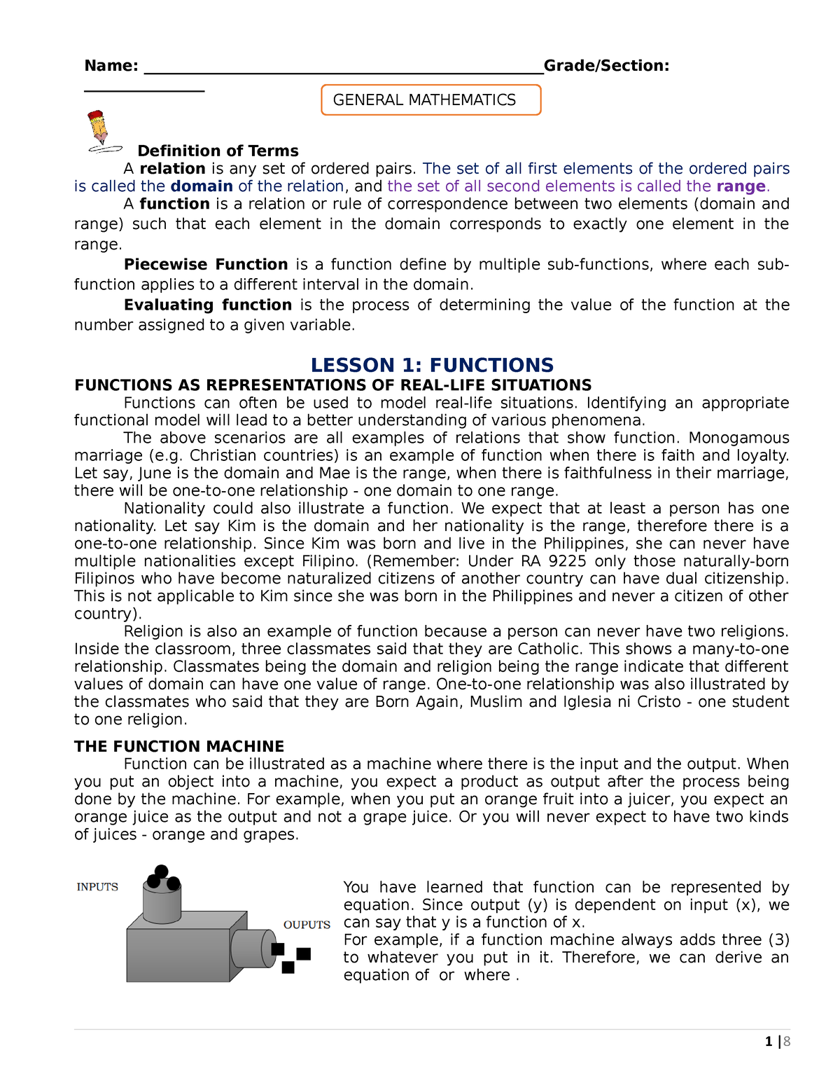 1-determining-functions-definition-of-terms-a-relation-is-any-set-of