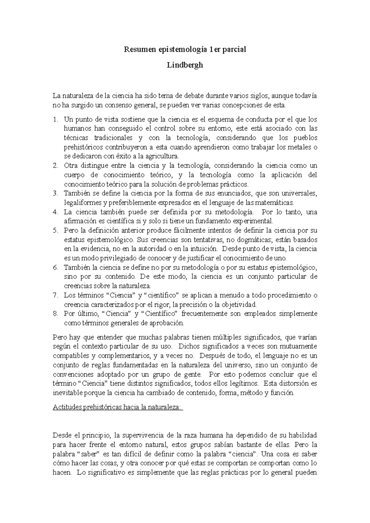 Resumen Epistemología 1er Parcial Y 2do Parcial- Notas De Internet ...