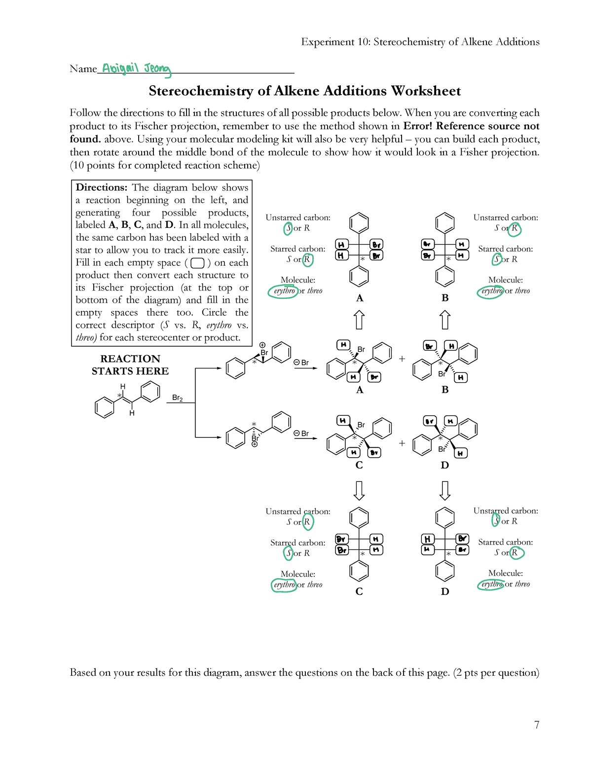 10-stereochemistry-of-alkene-additions-1-experiment-10-stereochemistry-of-alkene-additions