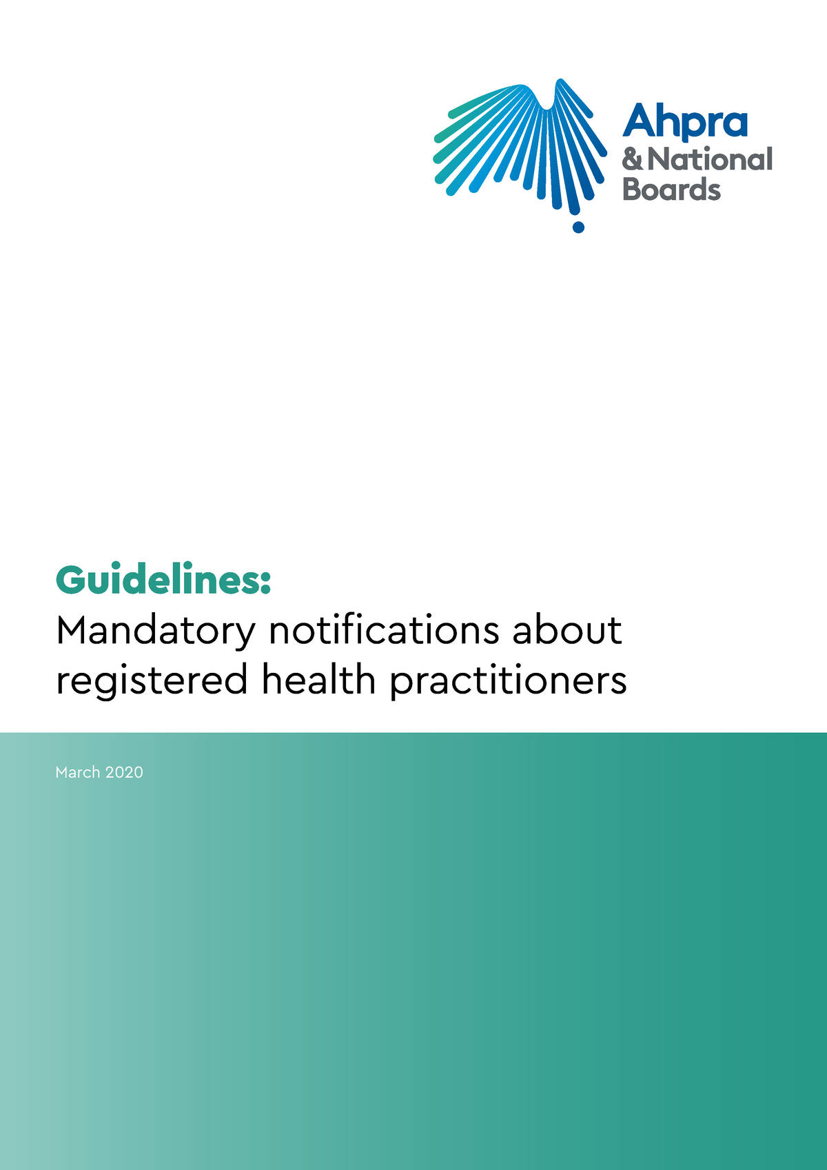 Ahpra Guidelines Mandatory Notifications About Registered Health   Thumb 1200 1697 