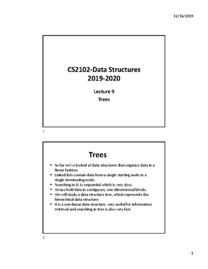Lecture 8 Queue - Data Structure - Studocu