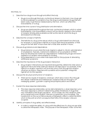 Psychopharmacology 3e Chapter 2 Summary - Psychopharmacology 3e Chapter ...