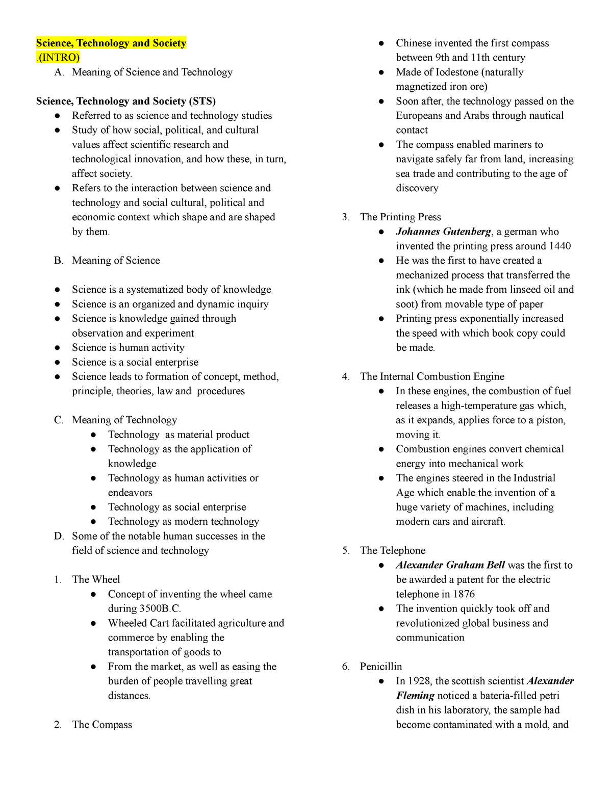 sts-reviewer-lecture-notes-1-science-technology-and-society