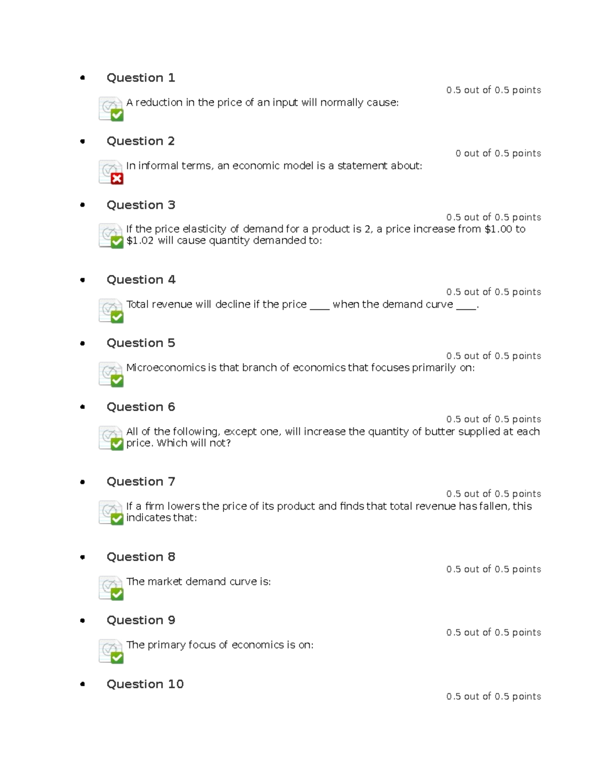 EIM knowledge test 2 - individual - Question 1 0 out of 0 points A ...