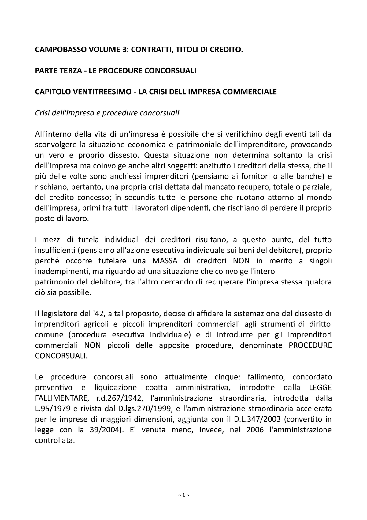 Riassunti-di-diritto-commerciale-campobasso-volume-3-contratti-titoli-di-credito-procedure-concorsua  - Studocu