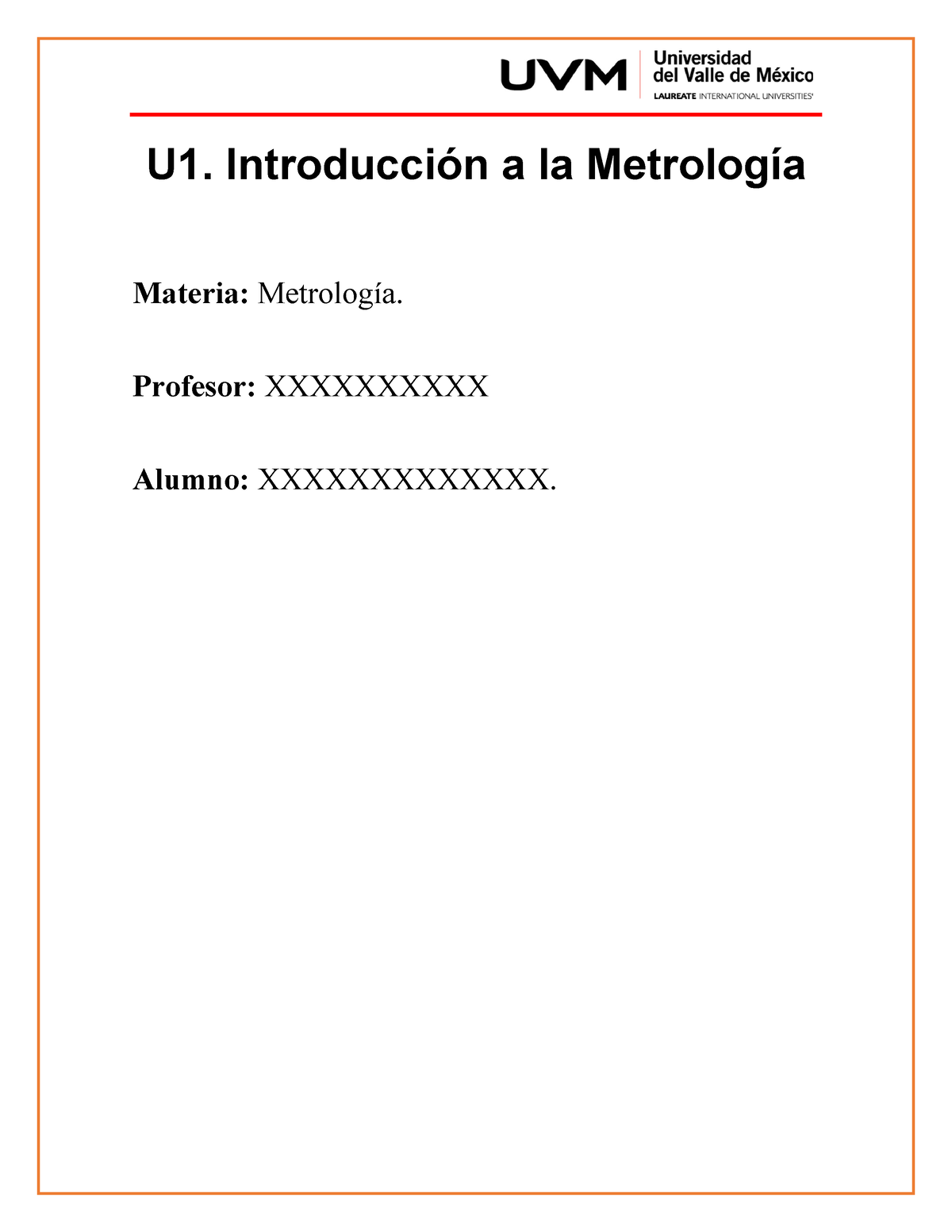 Actividad 1 - Ejerc. - U1. Introducción A La Metrología Materia ...