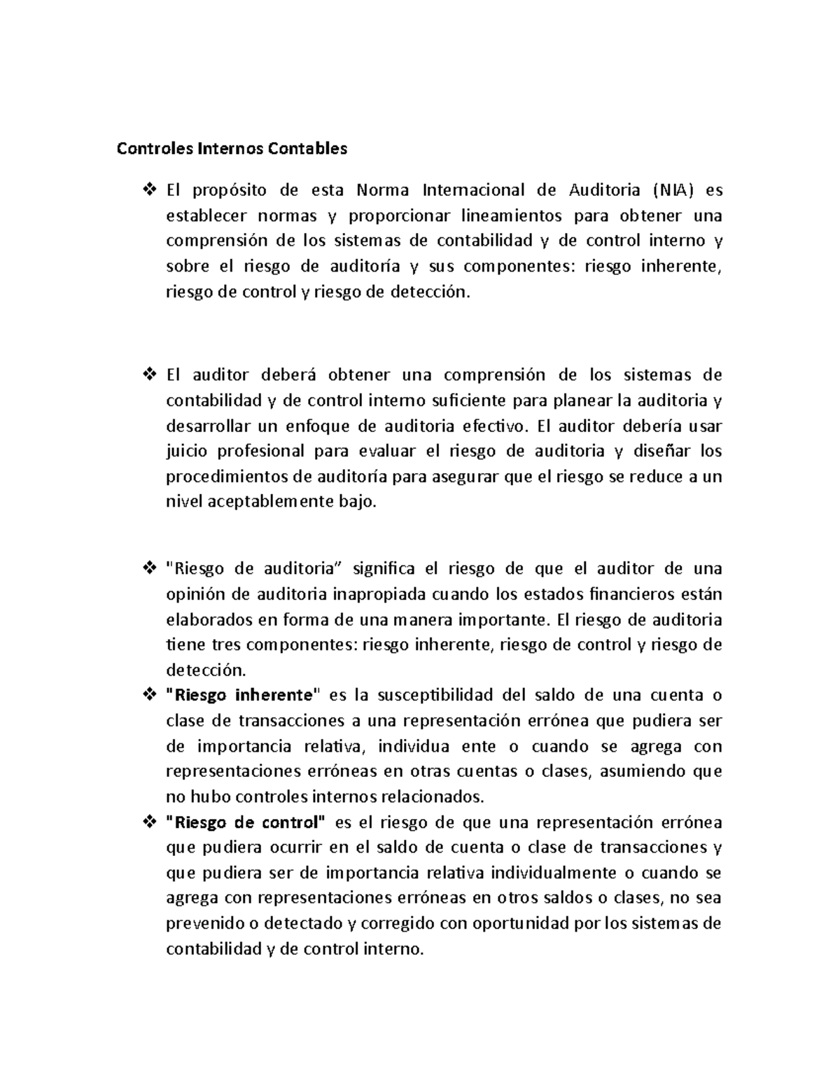 Control Interno - Contabilidad - Controles Internos Contables El ...