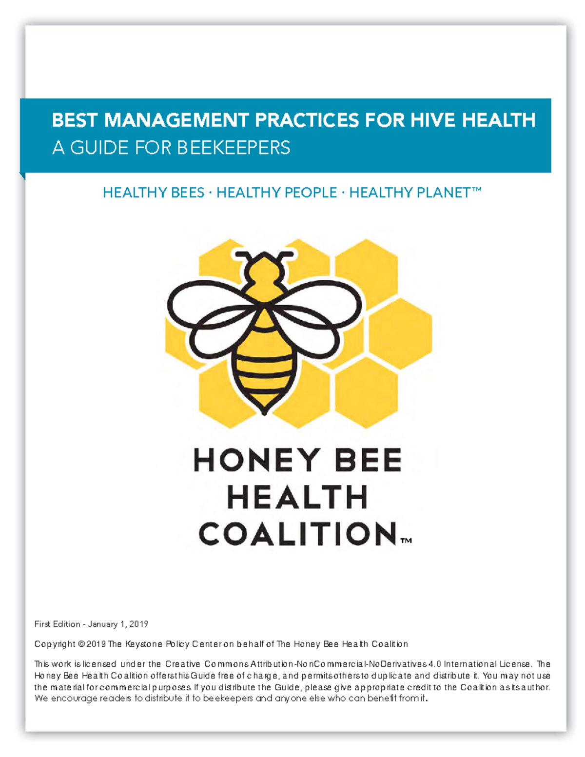 Beekeeping I Need Check Some Facts Healthy Bees · Healthy People · Healthy Planet™ ™ First