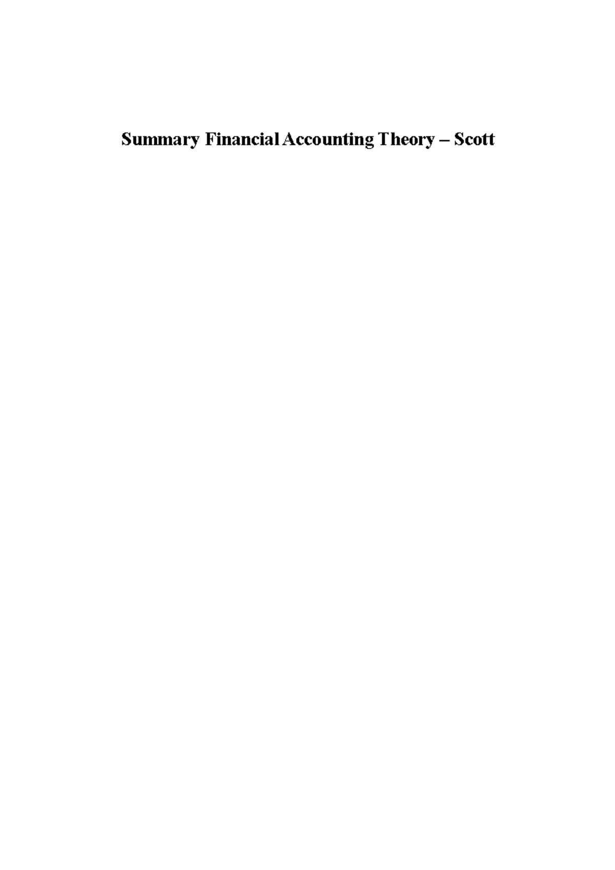 summary-book-financial-accounting-theory-summary-financial-accounting