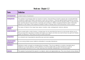 COM100 Chapter 3 - By Understanding How Perception And Information ...