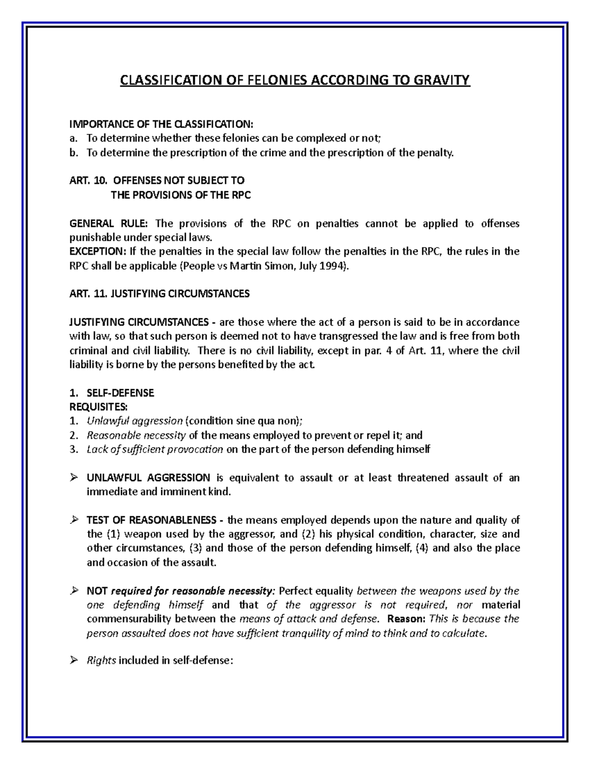 classification-of-felonies-according-to-gravity-law-on-business