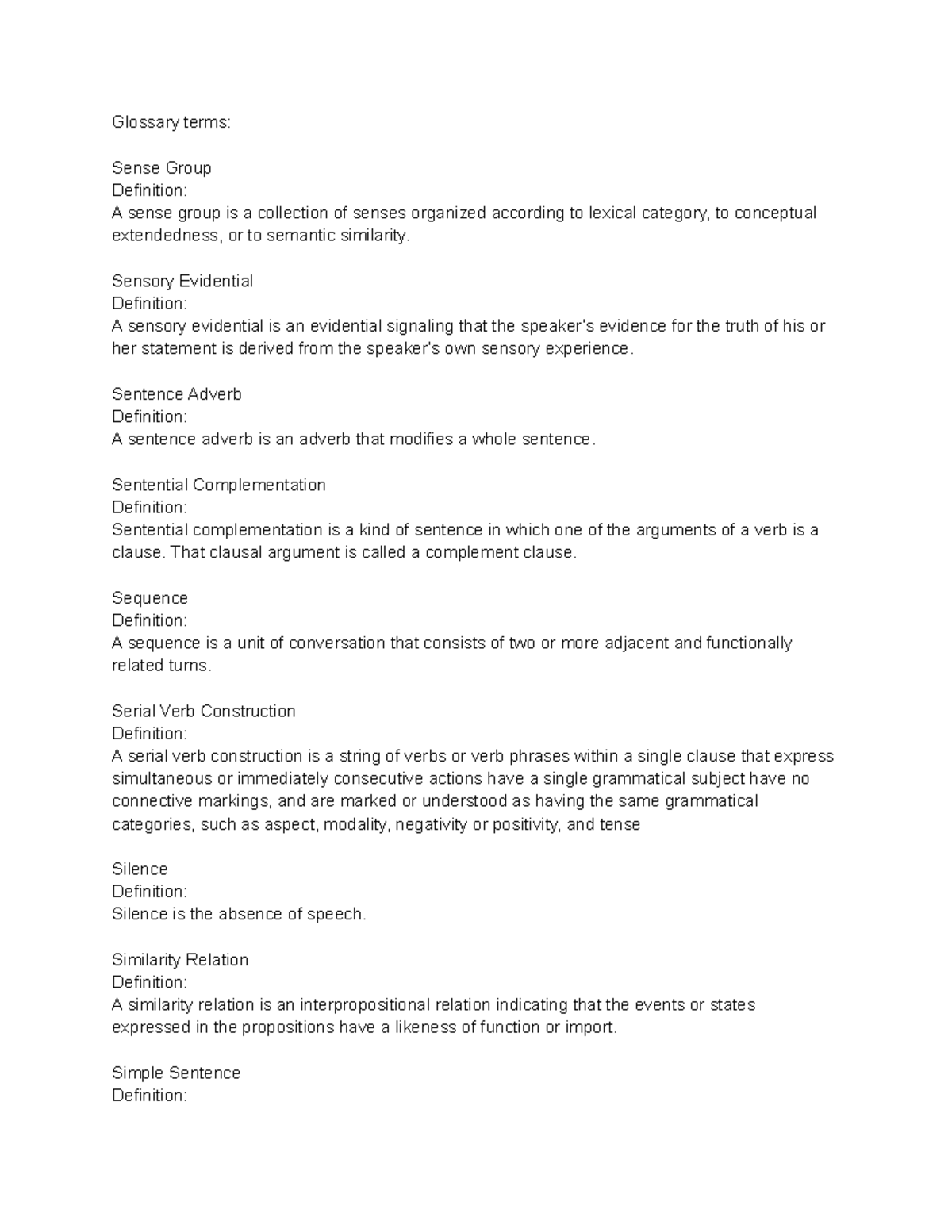 llc-notes-prof-miller-glossary-terms-sense-group-definition-a